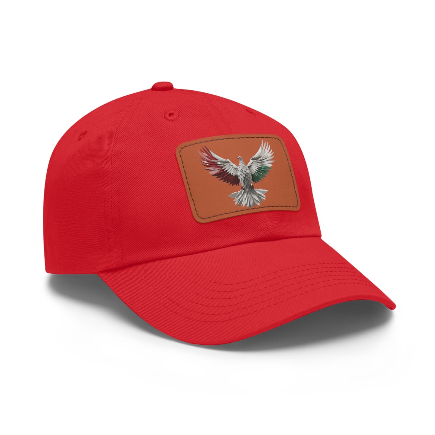 Dad Hat with Leather Patch, Unisex, free bird, Palestine, Resist, Arabic, Support the Cause in Style, Keffiyeh, Resistance, Free Palestine