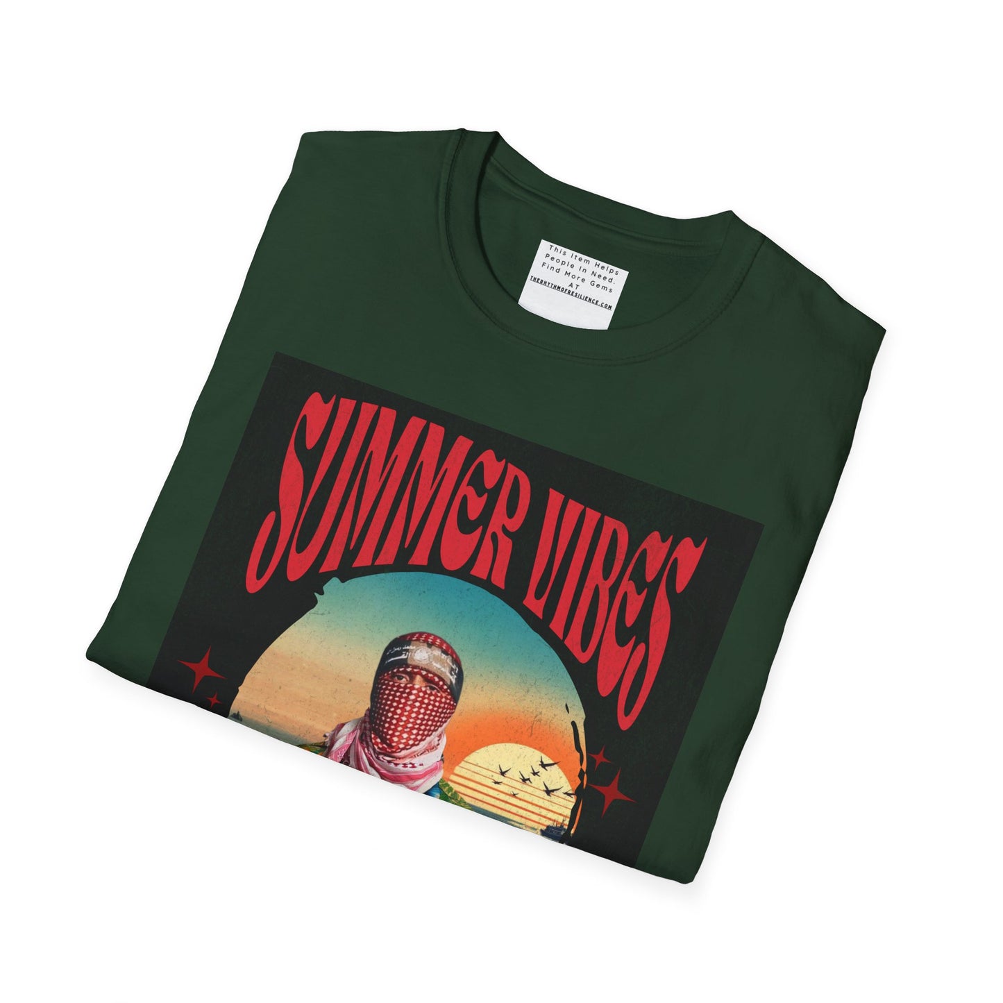 Summer vibes  Unisex Softstyle T-Shirt