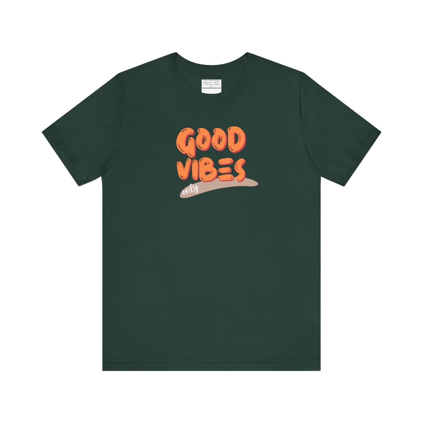 good vibes Unisex Jersey Short Sleeve Tee-mental health awareness month