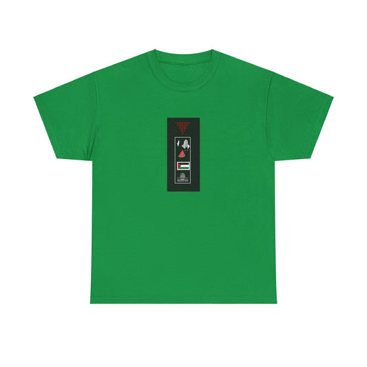 Palestine icon list Unisex Heavy Cotton Tee