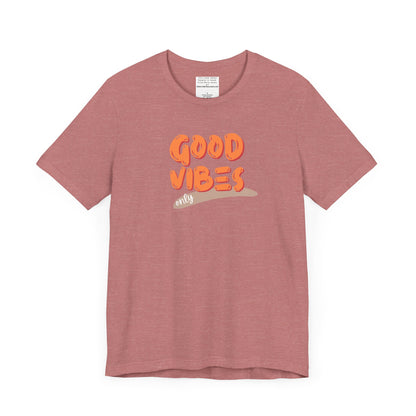 good vibes Unisex Jersey Short Sleeve Tee-mental health awareness month