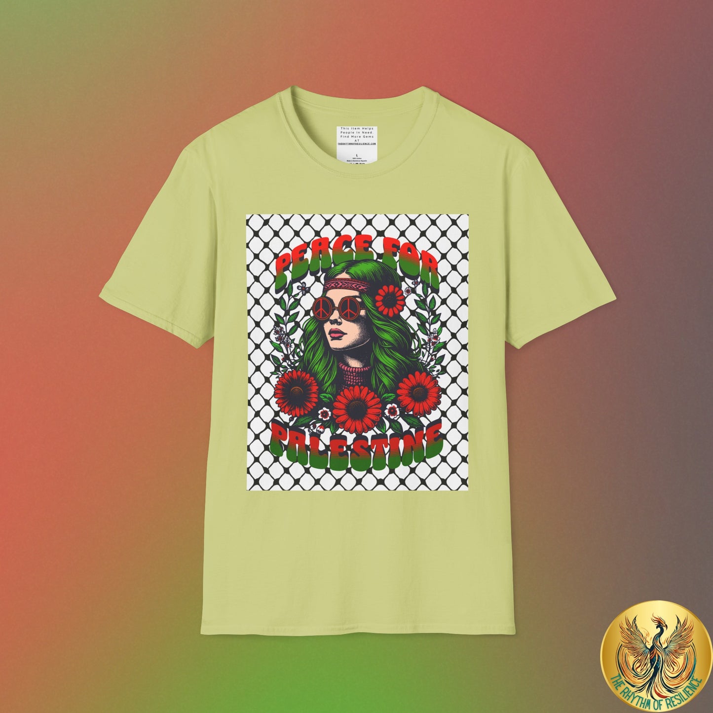 Peace for Palestine Unisex Softstyle T-Shirt