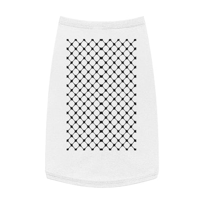 Pet Tank Top,keffiyeh print