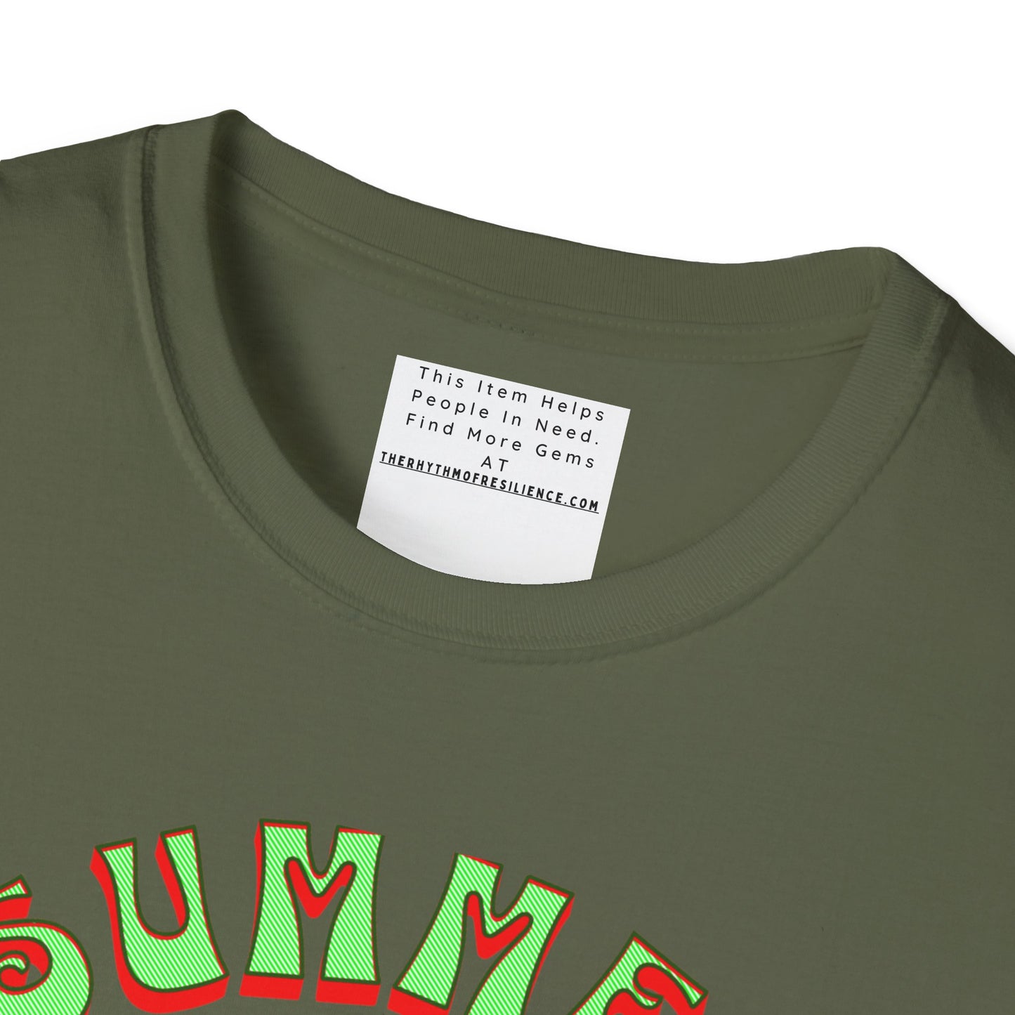 Summer vibes  Unisex Softstyle T-Shirt