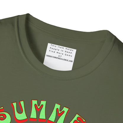 Summer vibes  Unisex Softstyle T-Shirt