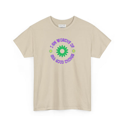 I AM WORTHY Unisex Heavy Cotton Tee