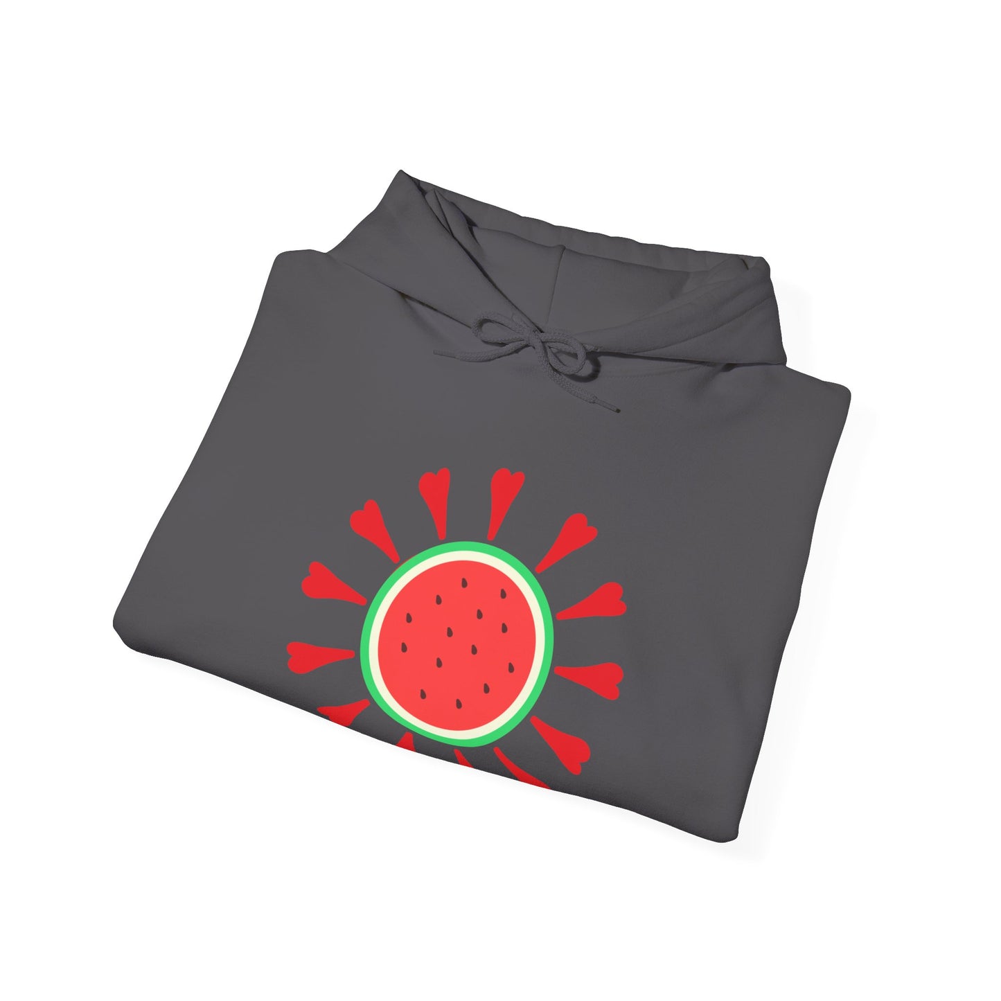 Watermelon Love  Palestine Spring Unisex Heavy Blend™ Hooded Sweatshirt