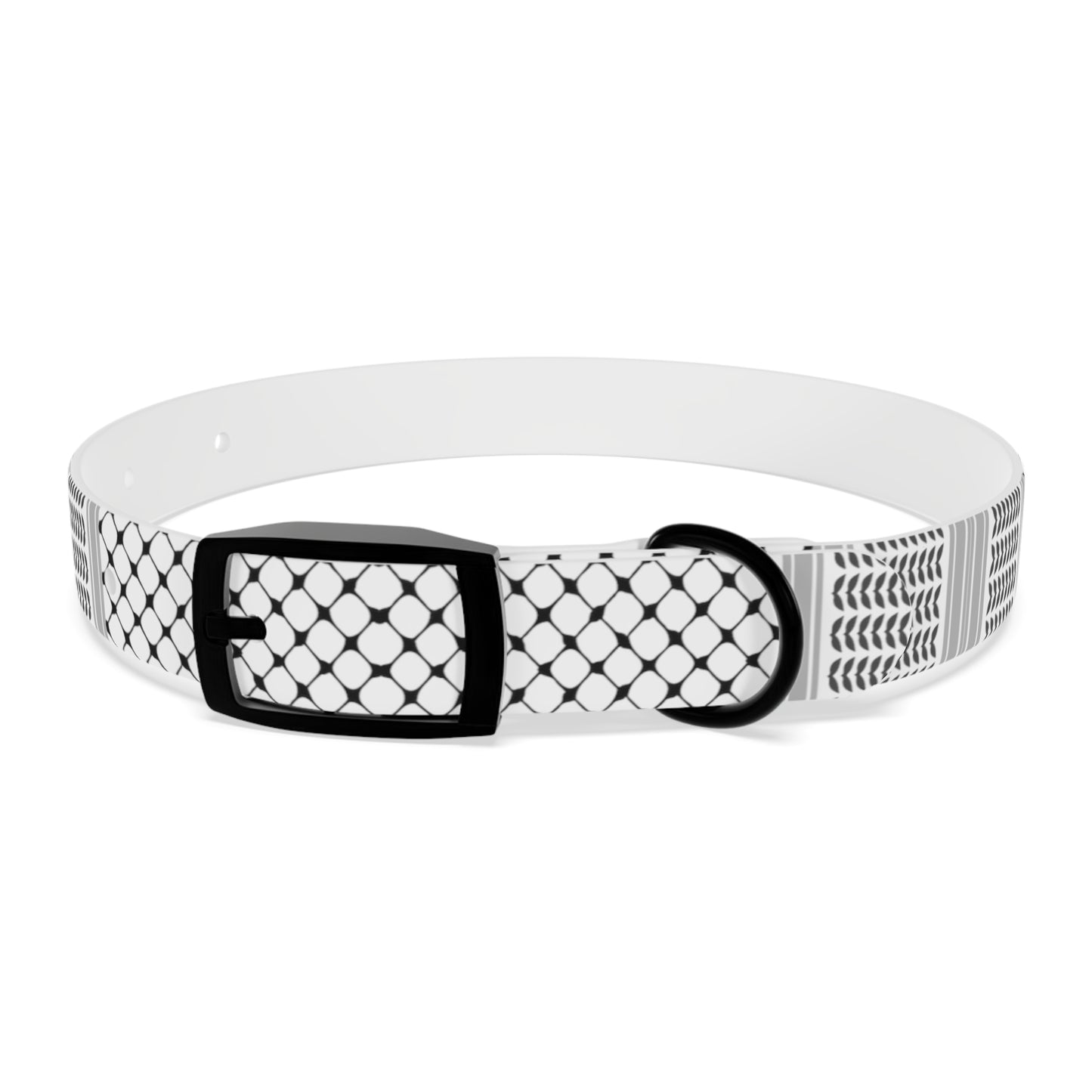 Dog Collar keffiyeh Print