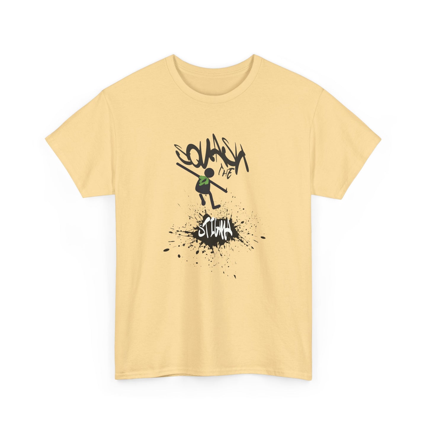 squash the stigma Unisex Heavy Cotton Tee