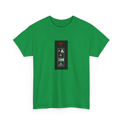 Palestine icon list Unisex Heavy Cotton Tee