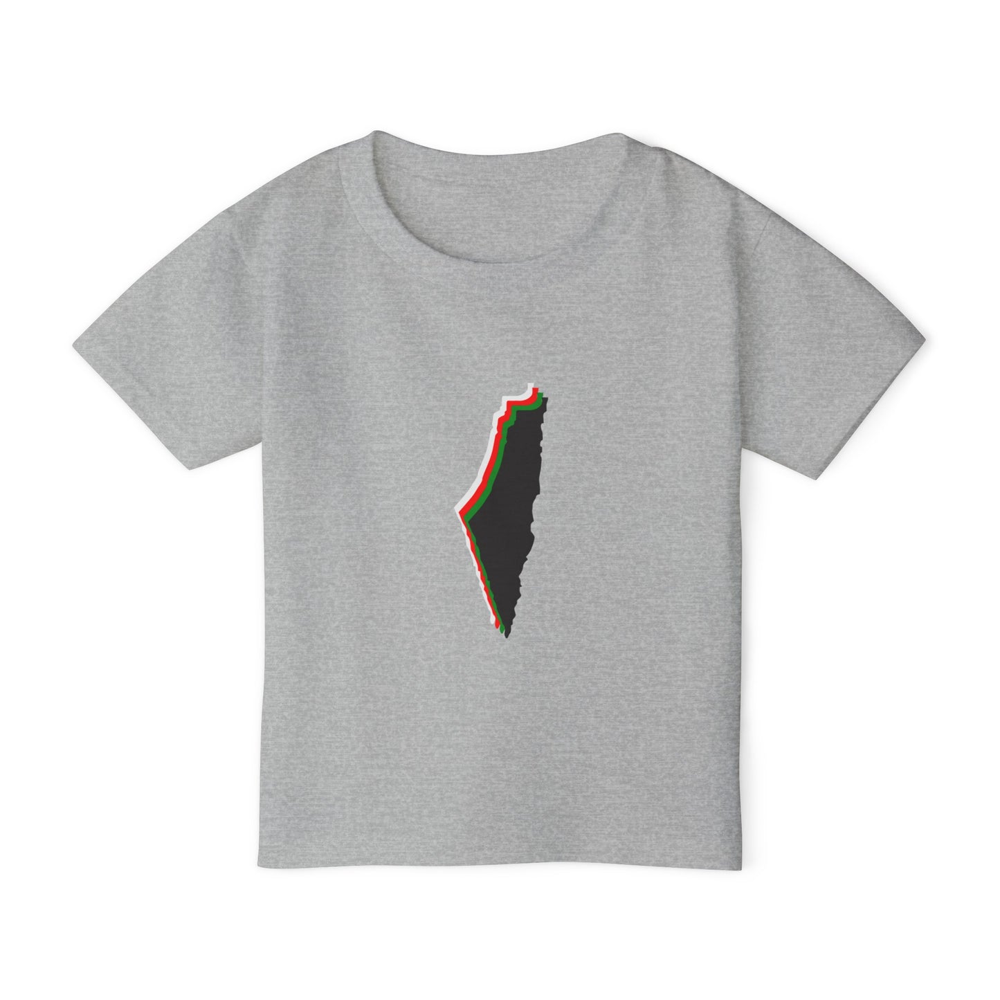 Palestine Map Heavy Cotton™ Toddler T-shirt 2T-6T