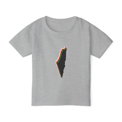 Palestine Map Heavy Cotton™ Toddler T-shirt 2T-6T