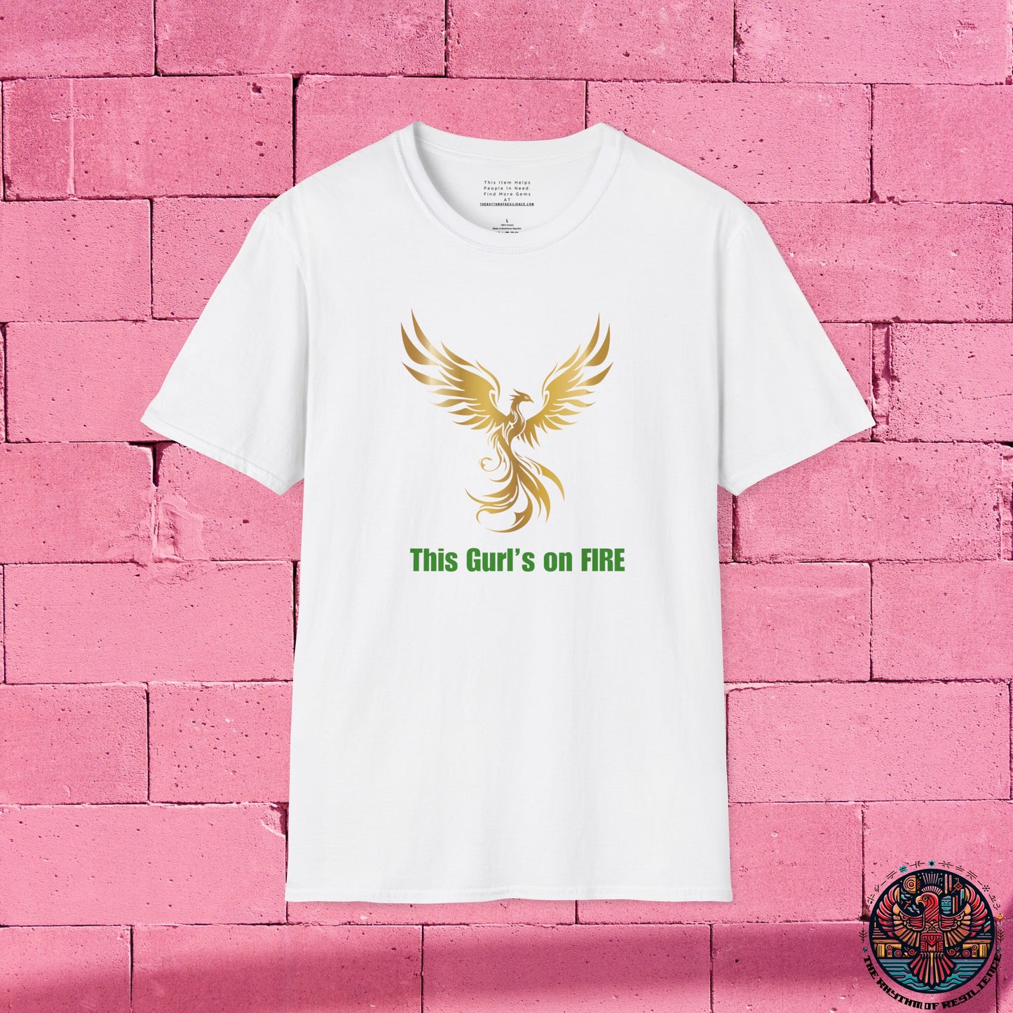 This Gurls on fire unisex Softstyle T-Shirt