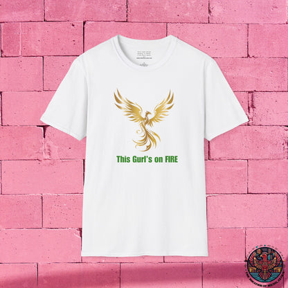 This Gurls on fire unisex Softstyle T-Shirt