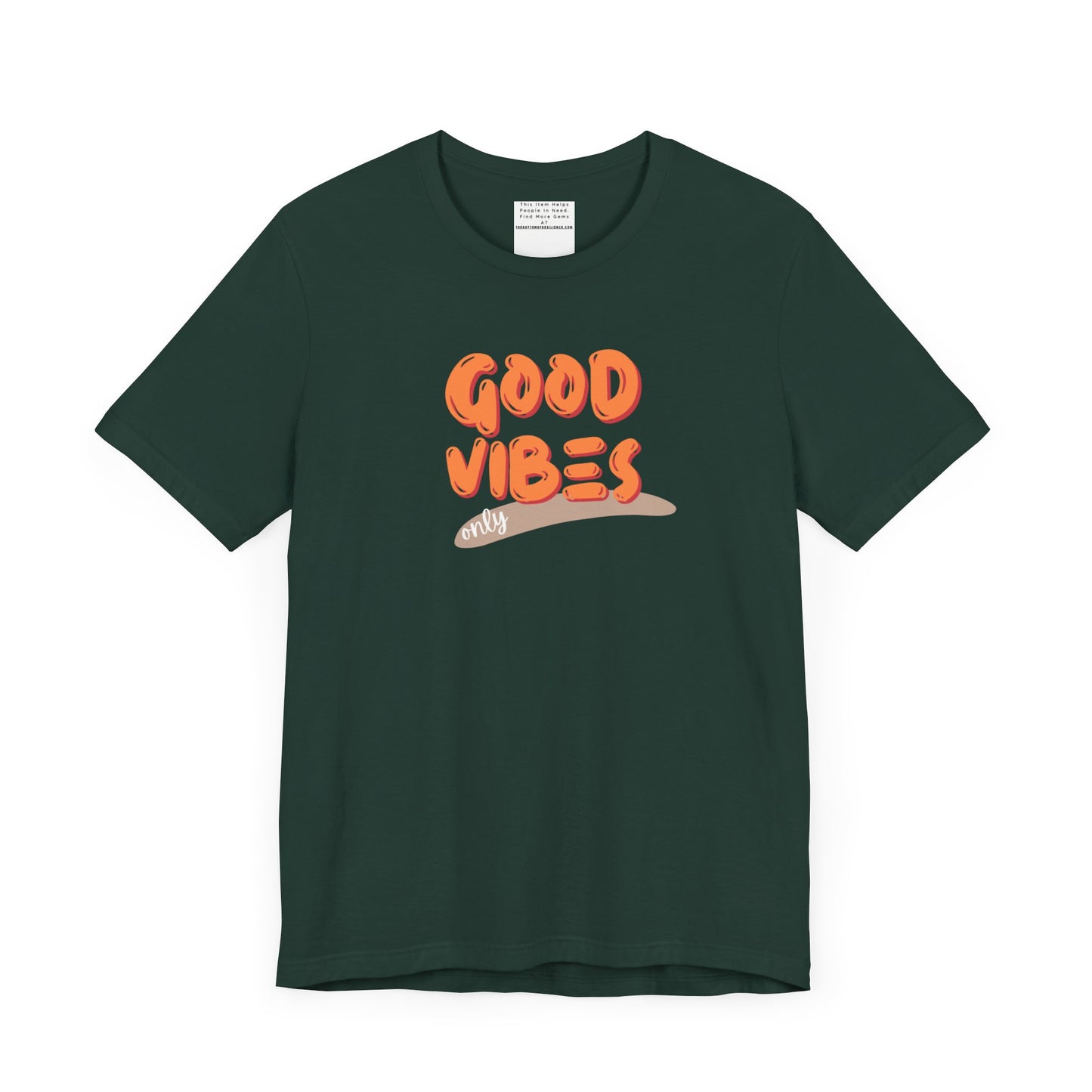 good vibes Unisex Jersey Short Sleeve Tee-mental health awareness month