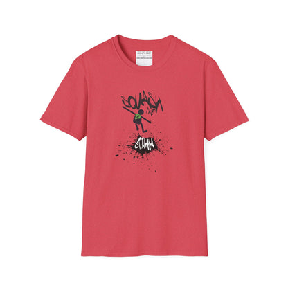 Squash The Stigma. Mental Health Awareness Unisex Softstyle T-Shirt
