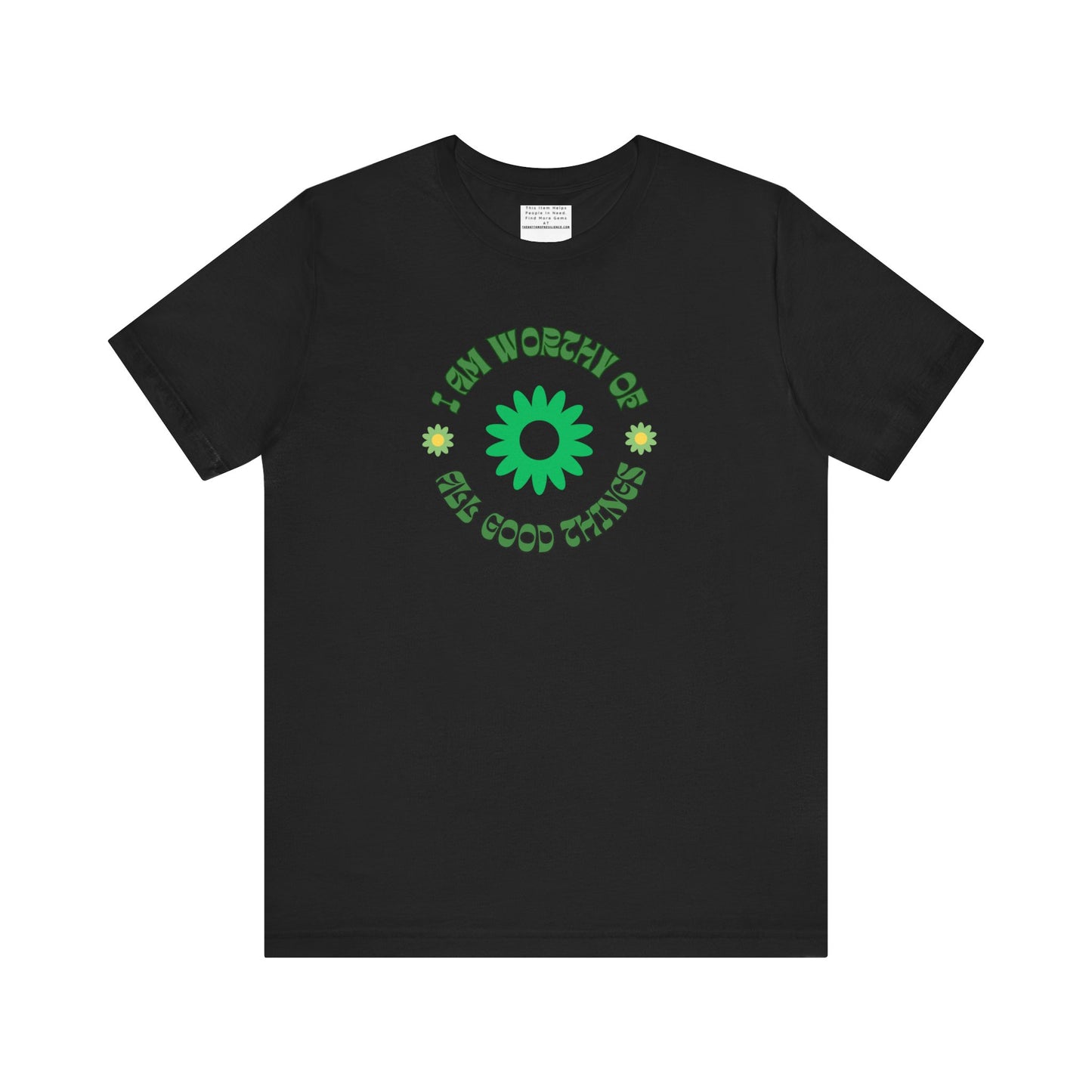 I AM Worthy u nisex Jersey Short Sleeve Tee-mental health awareness month