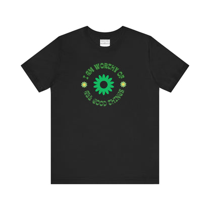 I AM Worthy u nisex Jersey Short Sleeve Tee-mental health awareness month