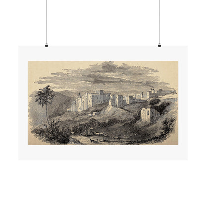 Bethlehem 1872 Matte Horizontal Posters
