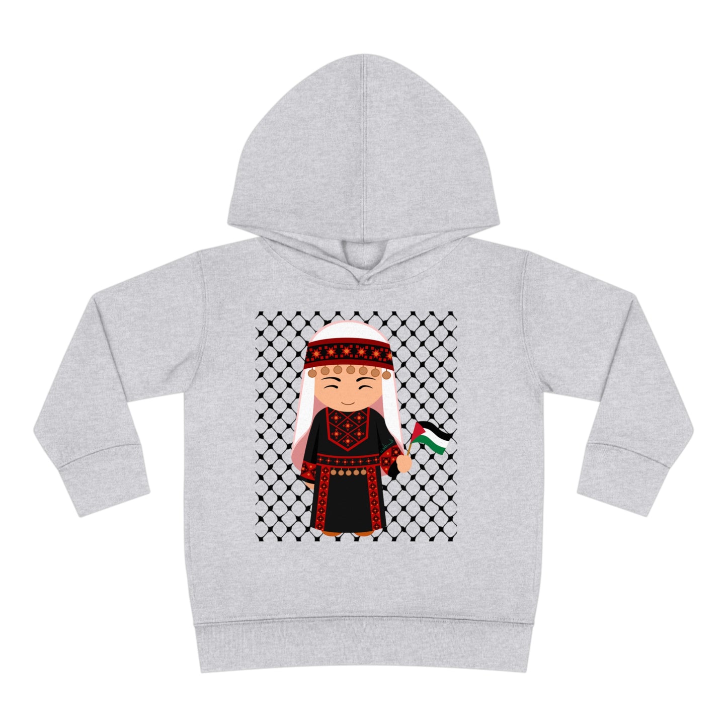 Palestine Toddler Pullover Fleece Hoodie