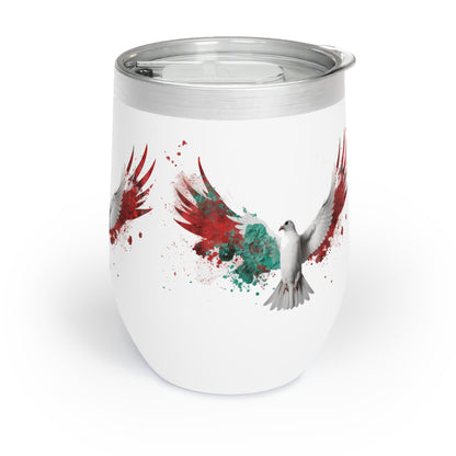 Chill drink Tumbler, free bird, free Palestine, solidarity, support, cause,
