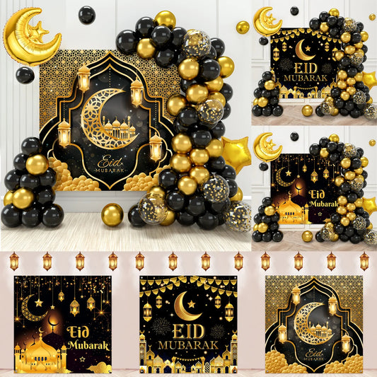 Eid Mubarak Party Balloons decoration Set