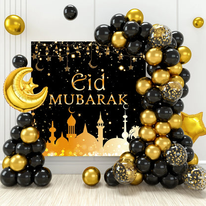 Eid Mubarak Balloon Background Party Package