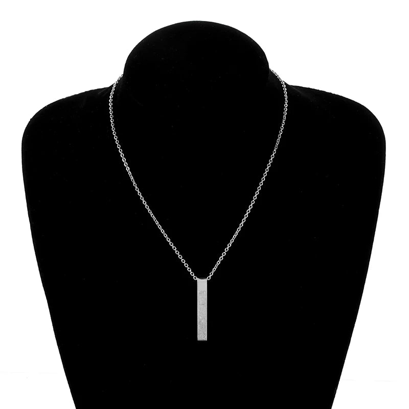 Stainless Steel Ayat El Kursi Arabic Calligraphy Jewelry