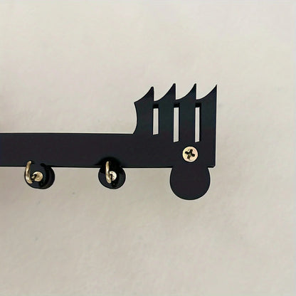 Bismillah Arabic Calligraphy Key Chain Hook