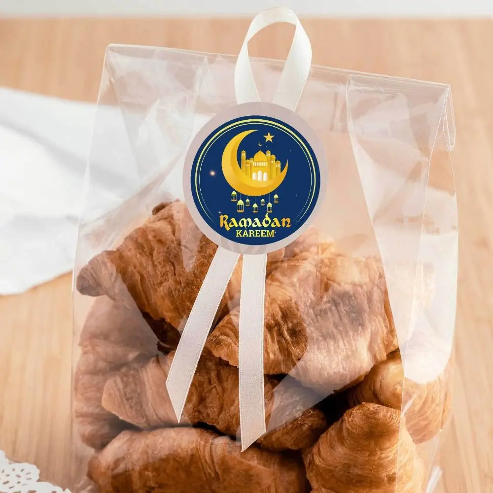 EID Mubarak Stickers Gift Bag Candy Box Seal Labels