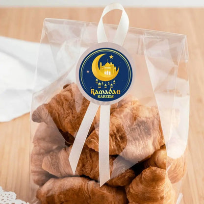 EID Mubarak Stickers Gift Bag Candy Box Seal Labels