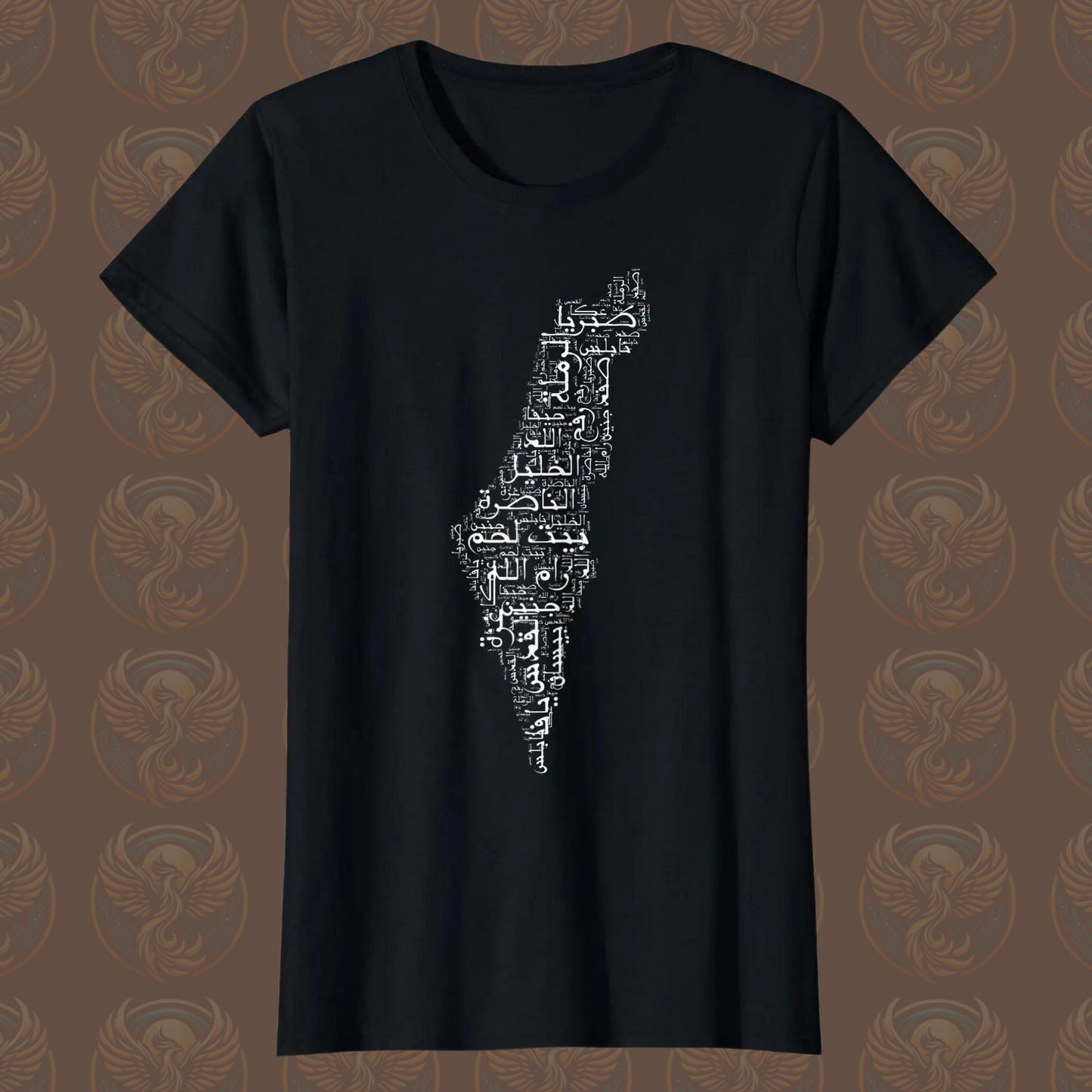 Palestinian Cities Map Women’s Tee