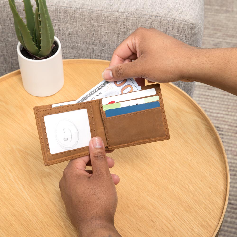 Bifold Leather wallet